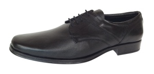 Pantofi barbati eleganti din piele naturala de culoare neagra Sir NIC03NS - Img 4