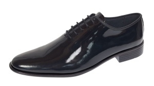 Pantofi barbati eleganti din piele naturala de culoare negru lac - GKR201LN - Img 6