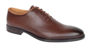 Pantofi barbati eleganti din piele naturala maro cognac Donatto - GKR200M