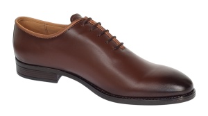 Pantofi barbati eleganti din piele naturala maro cognac Donatto - GKR200M - Img 6