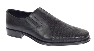 Pantofi barbati eleganti din piele naturala - Model fara siret Nik 02 - Img 8