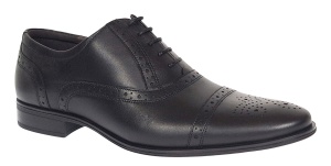 Pantofi barbati eleganti din piele naturala - Model Negru 359N - Img 7