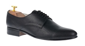 Pantofi barbati eleganti din piele naturala - Model Negru NIC211SIRNP
