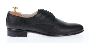Pantofi barbati eleganti din piele naturala - Model Negru NIC211SIRNP - Img 4