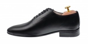 Pantofi barbati eleganti din piele naturala - Model Negru NIC5NBOX - Img 2
