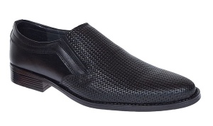Pantofi barbati eleganti din piele naturala Negru 891N