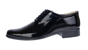Pantofi barbati eleganti din piele naturala, negru lac, MOD2NLAC - Img 7