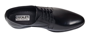 Pantofi barbati eleganti din piele naturala Nikolas Negru GKR232N - Img 3