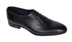 Pantofi barbati eleganti piele naturala de culoare neagra GKR71N - Img 9