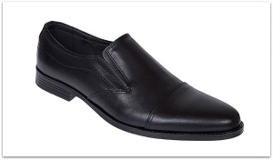Pantofi barbati, eleganti, piele naturala, negru - LGKR87N - Img 2