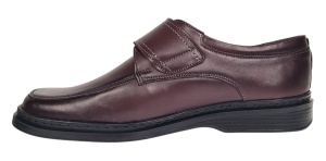 Pantofi barbati model casual piele naturala Visiniu GKR09VIS - Img 5