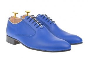 Pantofi barbati office, eleganti din piele naturala box, TEST, ROVI515BL