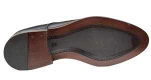 Pantofi barbati office, eleganti din piele naturala, Negru, TEST59N - Img 5