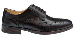 Pantofi barbati office, eleganti din piele naturala, Negru, TEST68N - Img 3