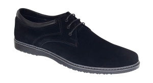 Pantofi barbati sport din piele naturala intoarsa - Model Negru Antilopa L - Img 8