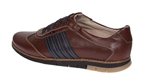 Pantofi barbati sport din piele naturala Maro - GKR92M - Img 7