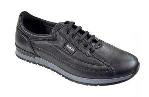Pantofi barbati sport din piele naturala - Model Luis Negru - Img 2