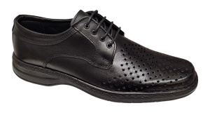 Pantofi casual barbati din piele naturala cu perforatii marimi 39 - 47 Ciucaleti