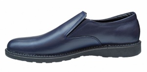 Pantofi casual barbati din piele naturala - Model Corsa Bleumarin - Img 5