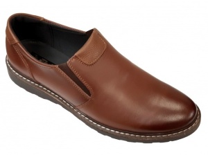 Pantofi casual barbati din piele naturala - Model Maro 480EM - Img 3
