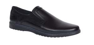 Pantofi casual barbati din piele naturala - Model Negru GKR 331ELN - Img 2