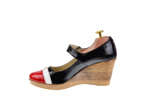 Pantofi dama, casual, din piele naturala, cu platforme de 7cm, foarte comozi - P60RAN2 - Img 5