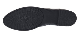 Pantofi dama casual din piele naturala de culoare neagra Mira Sic - Img 5