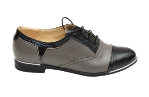 Pantofi dama casual din piele naturala foarte comozi - P23NG
