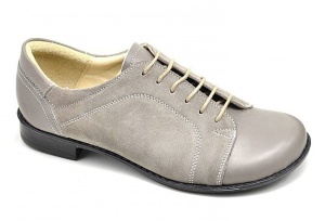 Pantofi dama casual din piele naturala - Model Gri P53GRIBV Marimea 39