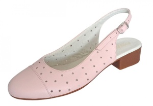 Pantofi dama casual din piele naturala Nud - NA252NUDP - Img 3