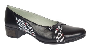 Pantofi dama comozi casual din piele naturala negru color P28XN - Img 3