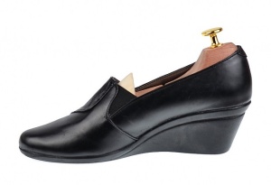 Pantofi dama din piele naturala box si croco lac cu platforme - Img 2