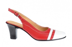 Pantofi dama eleganti din piele naturala - Model decupat cu toc 7cm S301AR - Img 5