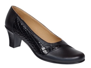 Pantofi dama eleganti din piele naturala Negru MVSP26NCR - Img 7