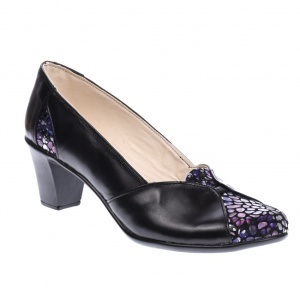 Pantofi dama eleganti, piele naturala, Made in Romania, P34XN - Img 2