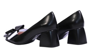 Pantofi dama office din piele naturală negri Aine LNAB1NEGRU - Marimea 39, 41 42 - Img 4