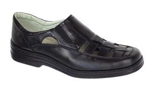 Pantofi de vara barbati - Model decupat din piele naturala Marimea 40, 46 - Img 8