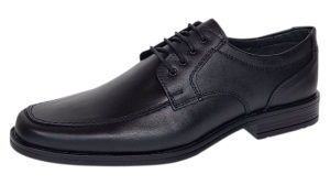 Pantofi eleganti barbati din piele naturala cu siret GKR215S - Img 4