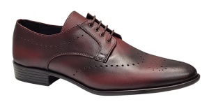 Pantofi eleganti barbati din piele naturala - Model Bordeaux 131 - Img 5