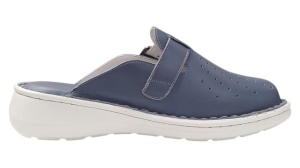 Saboti medicali dama din piele naturala bleu Med-Line RSY04BLEU - Img 5