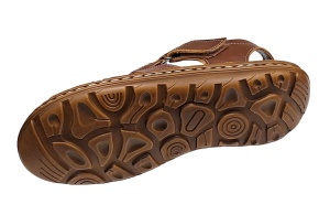 Sandale barbati casual din piele naturala - Model Maro GKR47M - Img 4