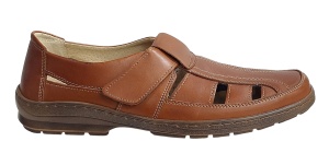 Sandale barbati casual din piele naturala - Model Maro SCV3M - Img 3