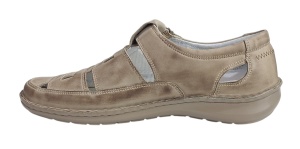 Sandale barbati casual din piele naturala - Model Nisip SCV2SP - Img 2
