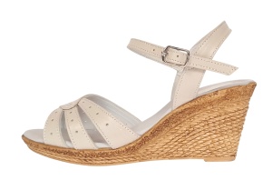 Sandale dama bej din piele naturala box - LS5BEJ Marimea 35, 37 - Img 3