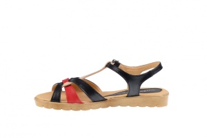 Sandale dama din piele naturala cu platforme - S51NBR - Img 5