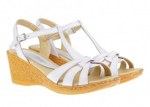 Sandale dama din piele naturala cu platforme - S51TP2 - Img 2
