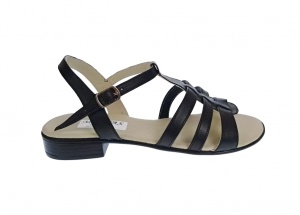 Sandale dama din piele naturala - Model Cora Negru S2NBOX
