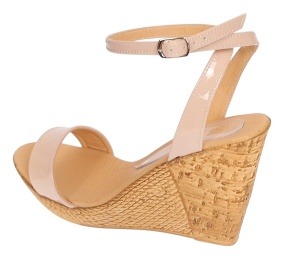 Sandale dama piele naturala cu platforme de 10 cm – Nude Lac S107NDL - Img 5