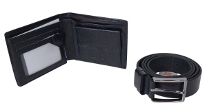 Set cadou pentru barbati - Include curea si portofel din piele naturala SET105N - Img 10