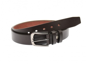 Curea barbati eleganta, din piele naturala, maro milenium 3.5 cm - DR1190MI